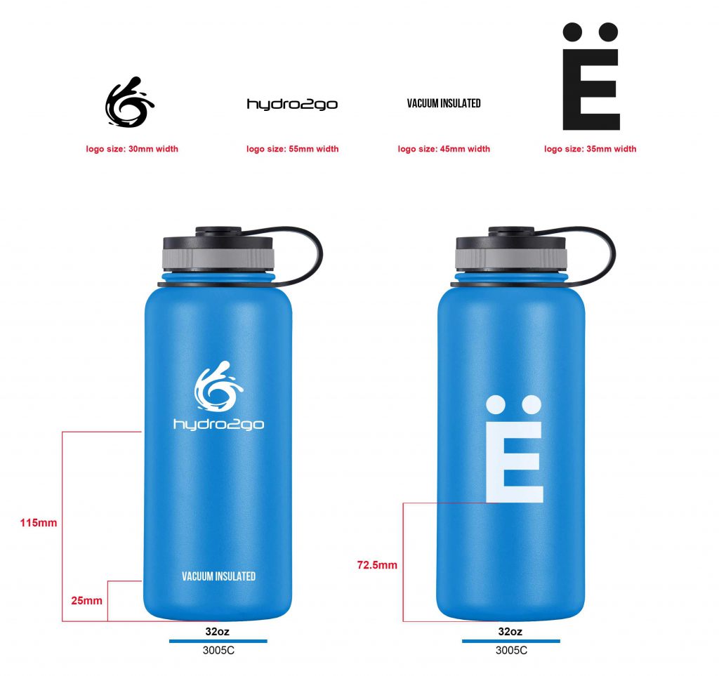 co-branding trinkflasche
